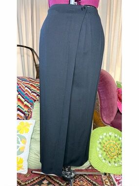 90s Column Wrap Skirt-Neiman Marcus